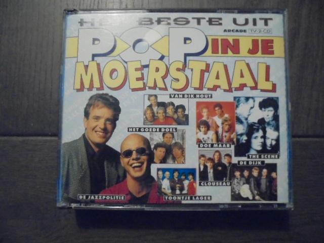 Het Beste uit POP in je MOERSTAAL op 2 CD's, Cd's en Dvd's, Cd's | Verzamelalbums, Zo goed als nieuw, Pop, Ophalen of Verzenden