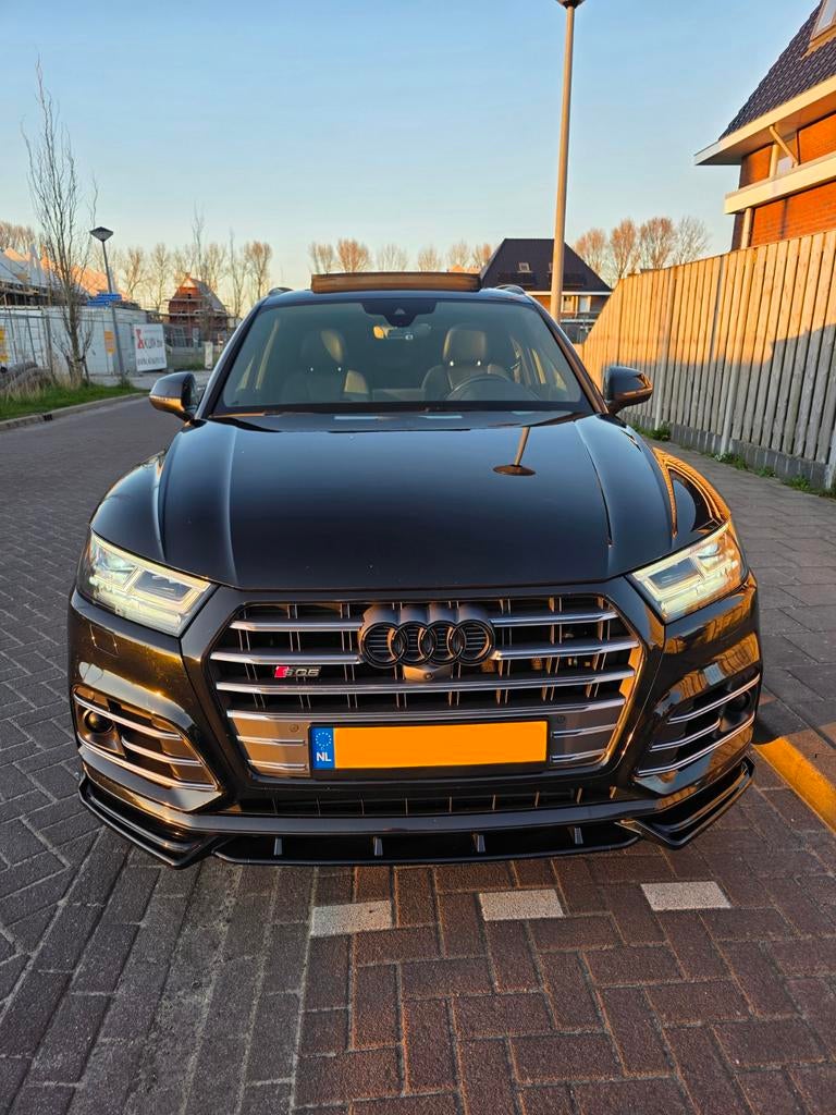 Audi SQ5 3.0 TFSI 2019 |PANO|LUCHTVERING|B&O|360°|LANE|ACC|, Auto's, Automaat, Parkeerassistent, 2995 cc, Zwart