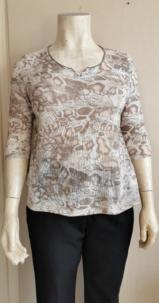 186 .. zgan shirt van bonita maat xl, Ophalen of Verzenden, Zo goed als nieuw, Overige kleuren, Shirt of Top