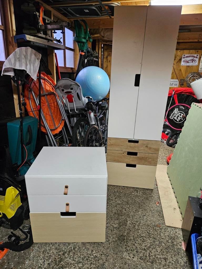 IKEA Stuva Småstad kledingkast met lades, Ophalen, Gebruikt, Modern, Scandinavisch, 50 tot 100 cm