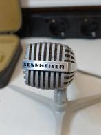 Sennheiser MD411HLM dynamische microfoon uit jaren '50/'60, Muziek en Instrumenten, Microfoons, Ophalen of Verzenden