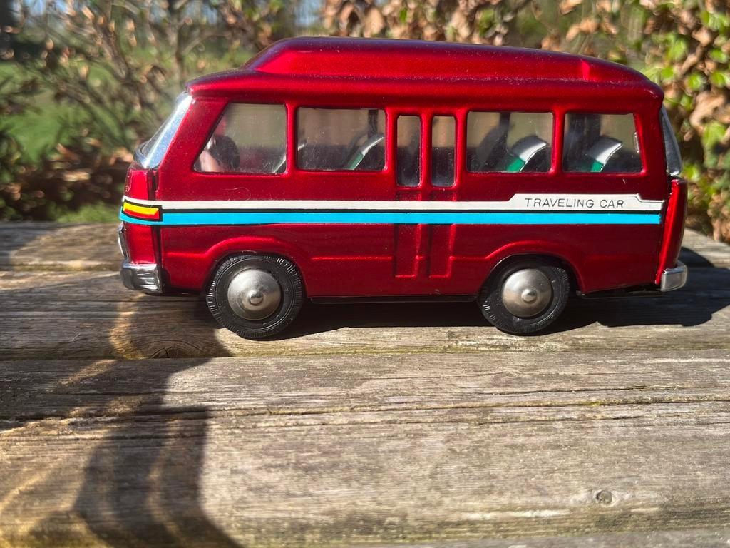 Blikken bus, Verzamelen, Blikken, Ophalen of Verzenden, Zo goed als nieuw, Overige