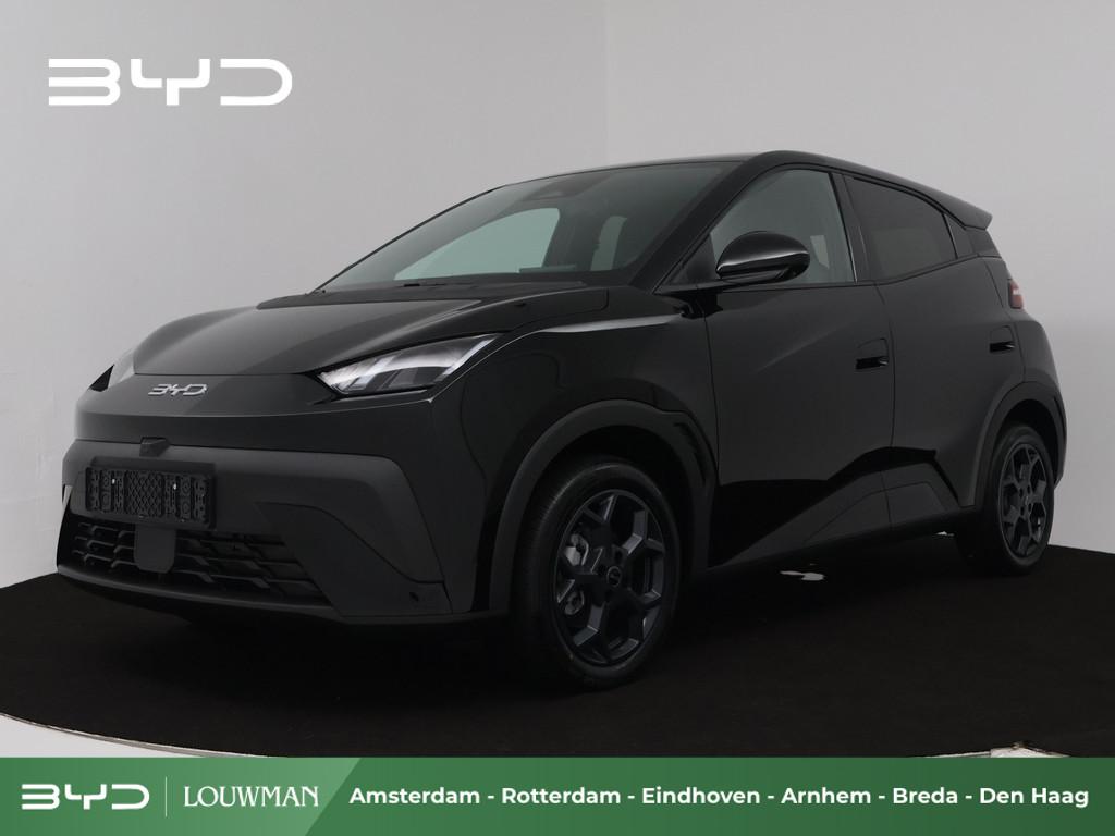 BYD DOLPHIN SURF Comfort 43 kWh | Inclusief € 2000,- ACTIE, Auto's, BYD, 12 maanden, Zwart, 156 pk, Zwart