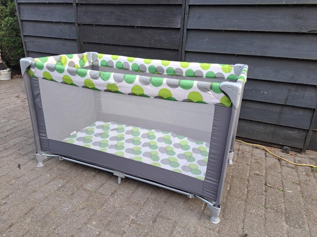 Inklapbaar Logeerbedje Baby - Compact en Handig, Ophalen, Gebruikt, Minder dan 140 cm, Minder dan 70 cm