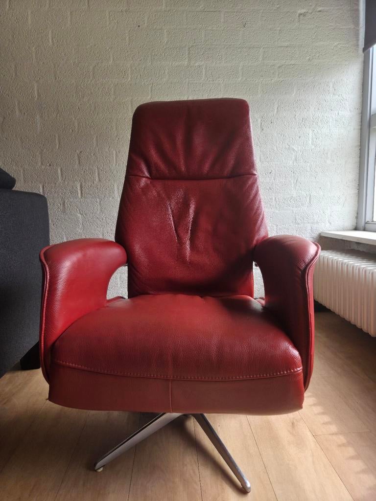 Hjort Knudsen Elektrische Relaxfauteuil - Zo goed als nieuw, Huis en Inrichting, Ophalen of Verzenden, Zo goed als nieuw, 75 tot 100 cm