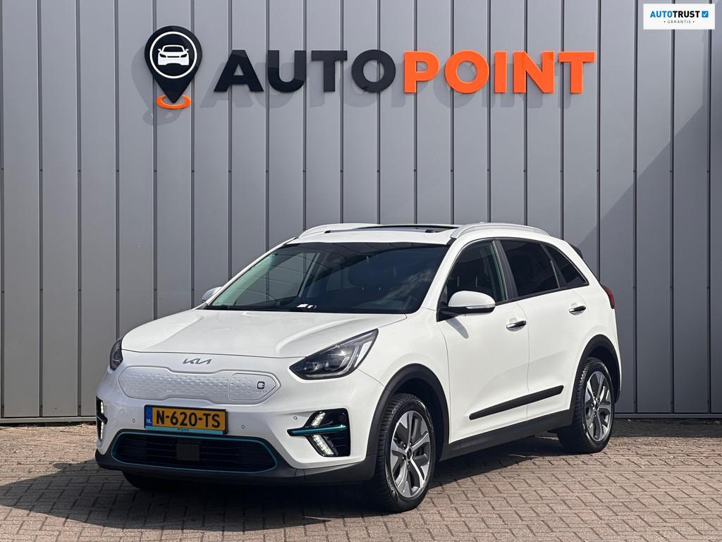 Kia E-Niro DynamicPlusLine 64 kWh SOH 100% FASE 3 PANO LEER, Auto's, Kia, Bedrijf, Te koop, Niro, ABS, Achteruitrijcamera, Airbags
