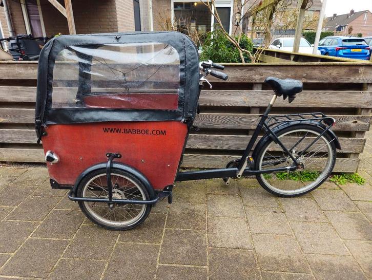 Babboe Big Bakfiets, Fietsen en Brommers, Fietsen | Bakfietsen, Gebruikt, 4 kinderen of meer, Ophalen