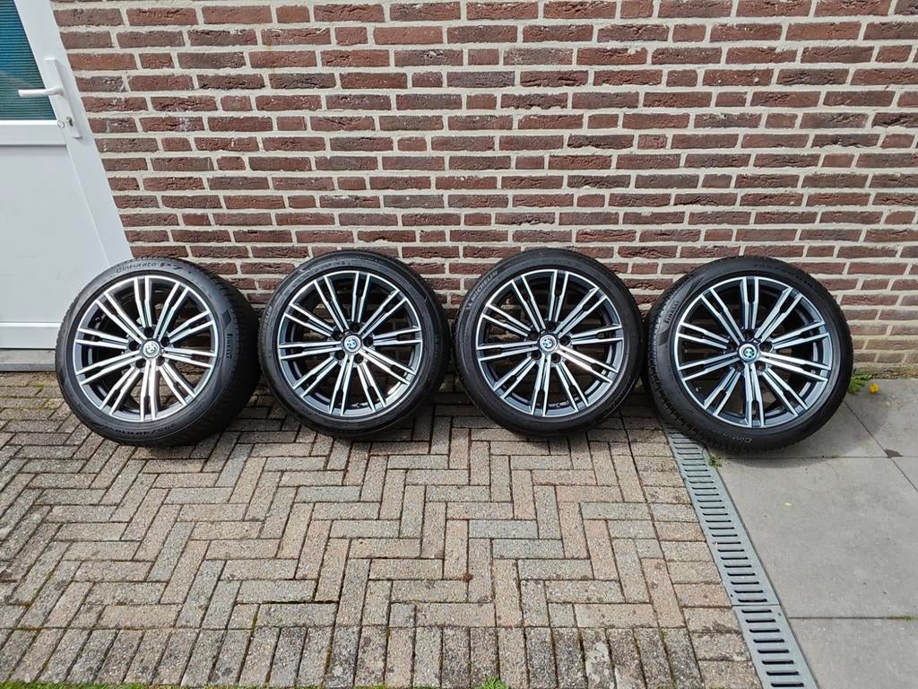 BMW G20 velgen met zomerbanden 790m, Ophalen, 18 inch, Gebruikt, Banden en Velgen