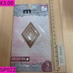 Snijmallen Spellbinders deel 2, Ophalen of Verzenden, Zo goed als nieuw, Minder dan 10 m²