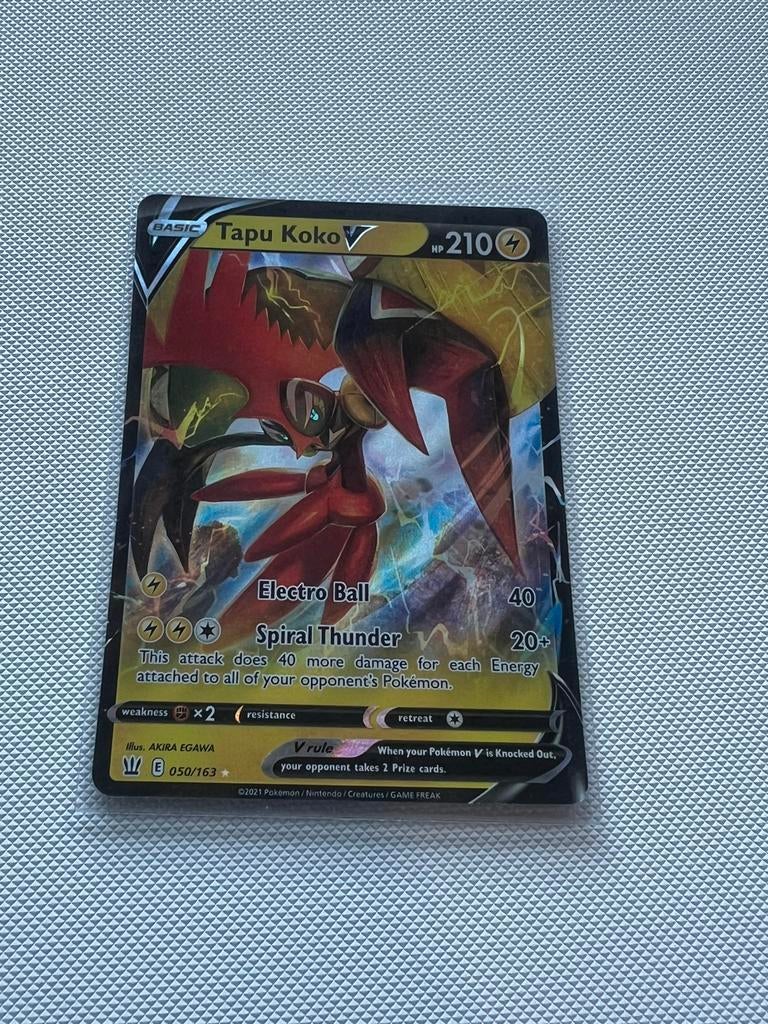 Tapu Koko V #050/163 ( Battle Styles ), Ophalen of Verzenden, Zo goed als nieuw
