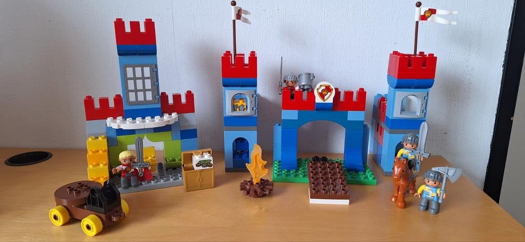 Lego Duplo Groot Koningskasteel, Ophalen of Verzenden, Gebruikt, Complete set, Duplo