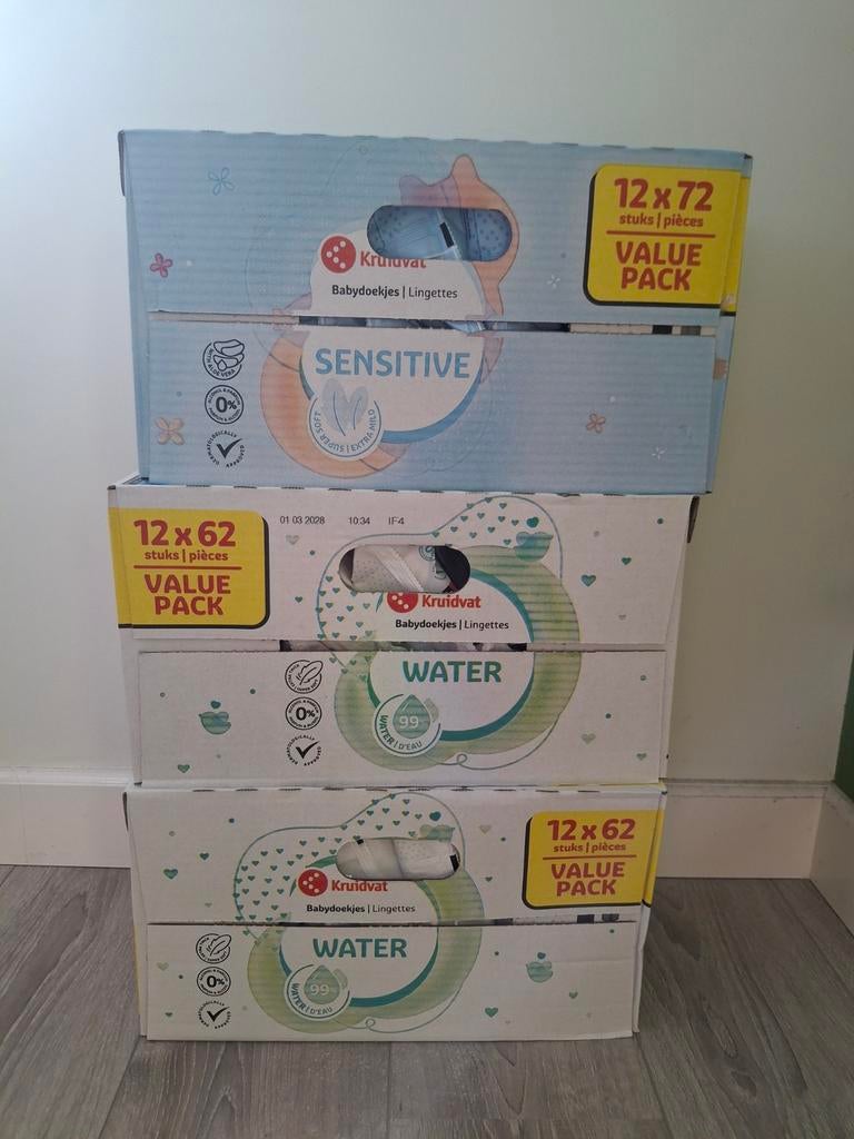 Kruidvat babydoekjes, Kinderen en Baby's, Badjes en Verzorging, Ophalen of Verzenden, Nieuw, Overige typen, Overige merken