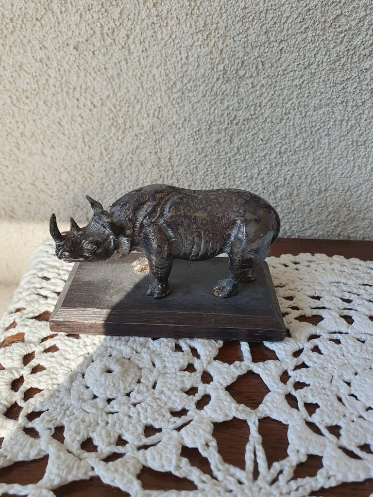 Wereld Natuur Fonds Neushoorn Beeld, Ophalen of Verzenden