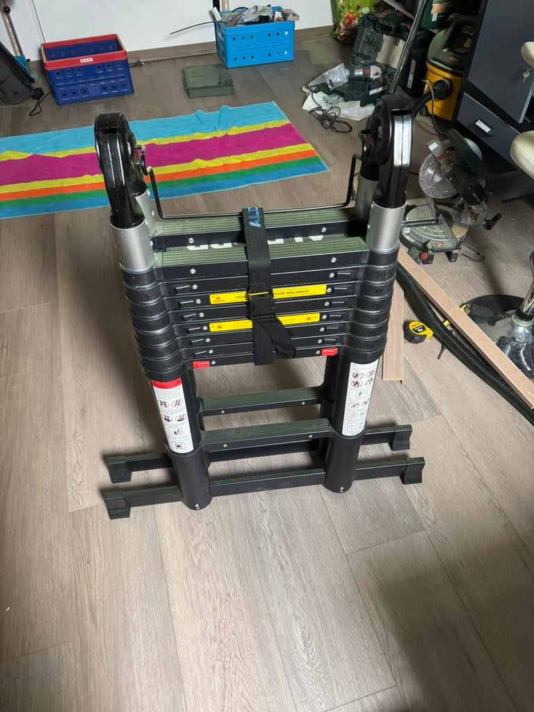 Aldor telescopische trap 3,80meter, Ophalen, Nieuw