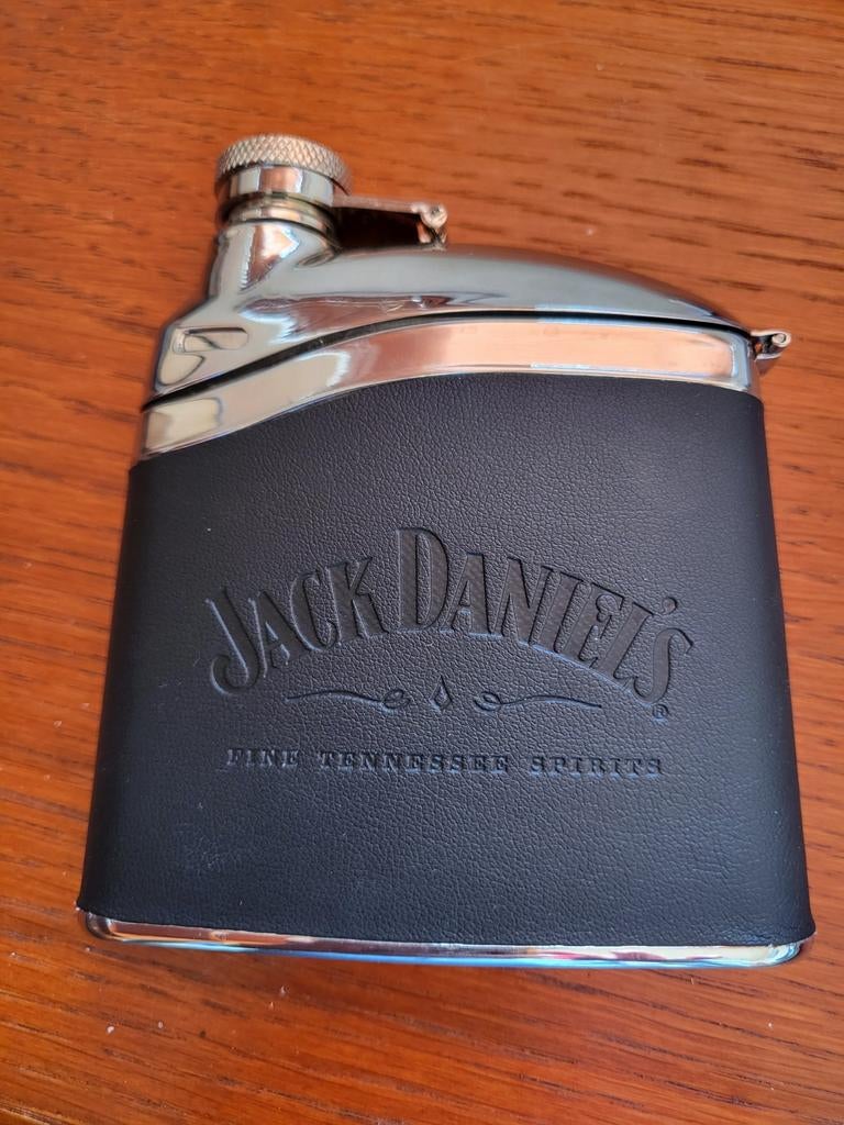 Jack Daniel's Heupfles - Roestvrij staal, 5 oz, Ophalen of Verzenden