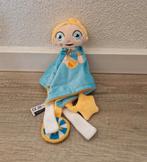 Knuffeldoek knuffeldoekje bink & bibi blauw geel ster, Ophalen of Verzenden, Zo goed als nieuw, Overige typen