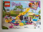 Lego Friends 41374 Andrea's Zwembadfeest, Ophalen of Verzenden, Zo goed als nieuw, Complete set, Lego