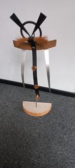Unieke sculptuur van gerecycled materiaal, ca. 50 cm hoog, Ophalen of Verzenden