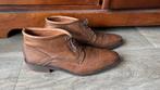 Bruine leren boots maat 44 nelson, Kleding | Heren, Schoenen, Ophalen of Verzenden, Gedragen, Bruin, Boots