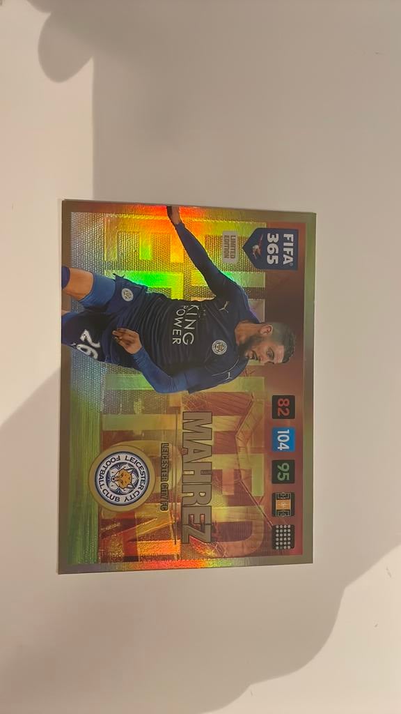 Limited edition Mahrez panini 2017, Ophalen of Verzenden, Zo goed als nieuw, Plaatje