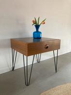 Midcentury vintage ladekastje, Ophalen, Minder dan 50 cm, Gebruikt, 1 of 2 laden