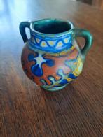 Miniatuur Gouds Plateel Vaasje, Antiek en Kunst, Ophalen of Verzenden