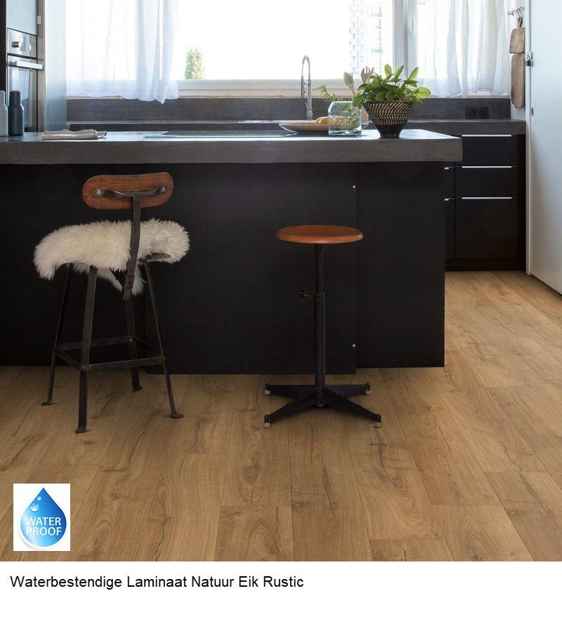 Waterbestendig Laminaat Natuur Eiken Rustic €12,95m2, Bruin, 75 m² of meer, Nieuw, Ophalen of Verzenden