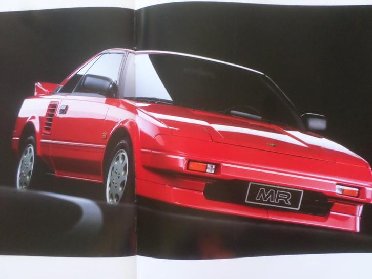 Toyota MR2 Celica & Supra 1987 Brochure, Boeken, Auto's | Folders en Tijdschriften, Zo goed als nieuw, Toyota, Ophalen of Verzenden