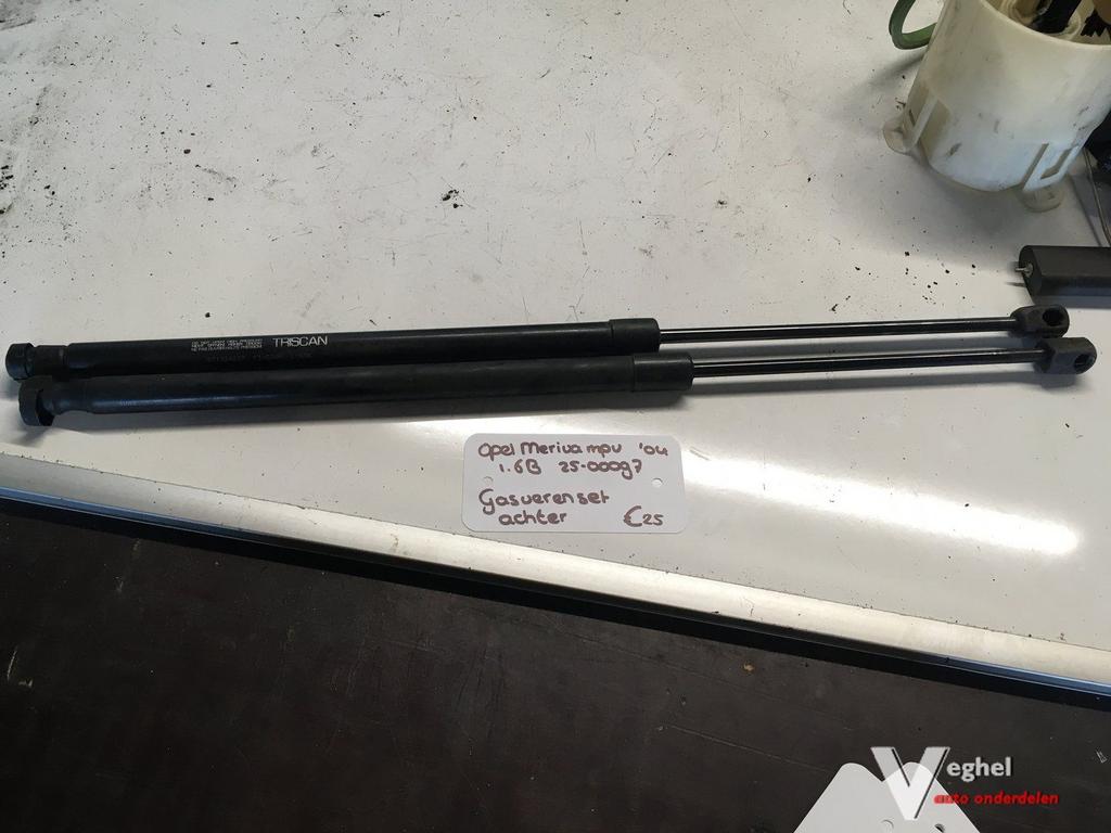 Opel Meriva 2004 1.6B 2500097  Gasveren set