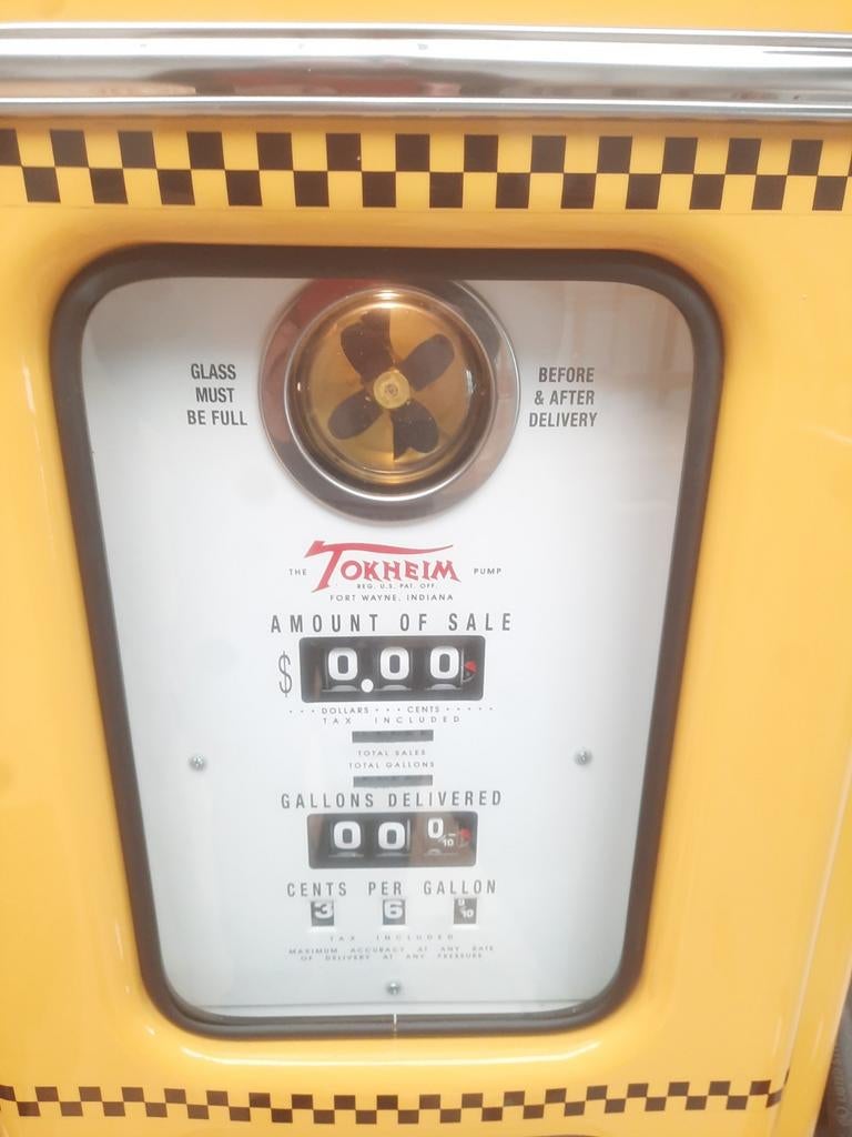 Benzine pomp hokheim, Ophalen of Verzenden, Zo goed als nieuw