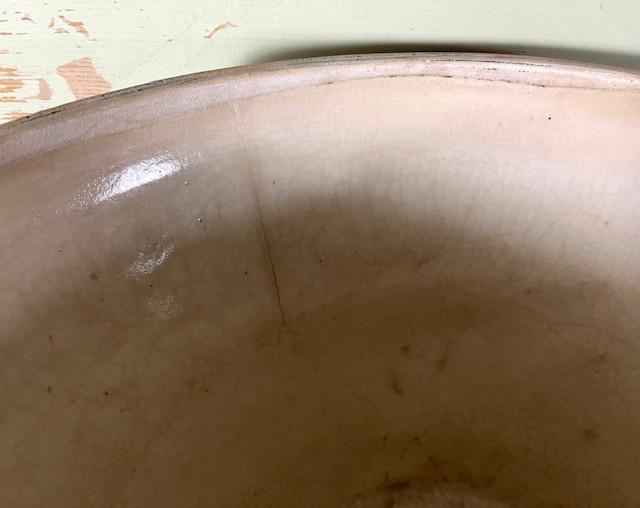 Franse grès aardewerk tian 19e eeuw doorsnede 40 cm, Ophalen of Verzenden