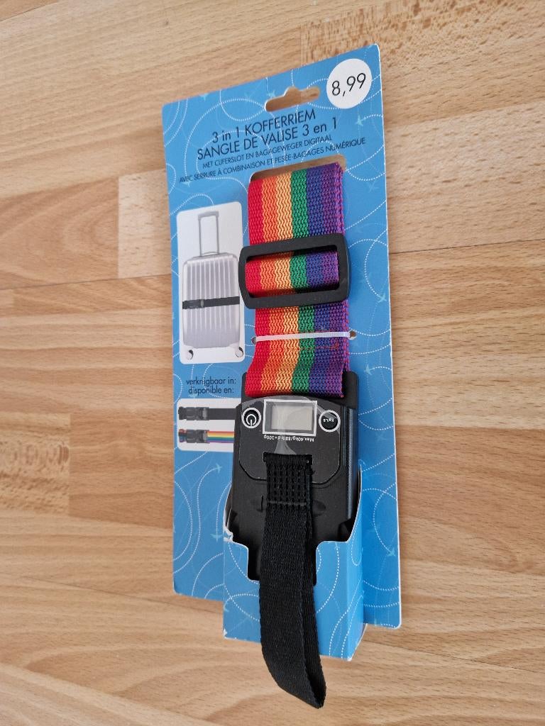 Kofferriem digitaal (nieuw), Nieuw, Minder dan 50 cm, Ophalen of Verzenden, Minder dan 35 cm