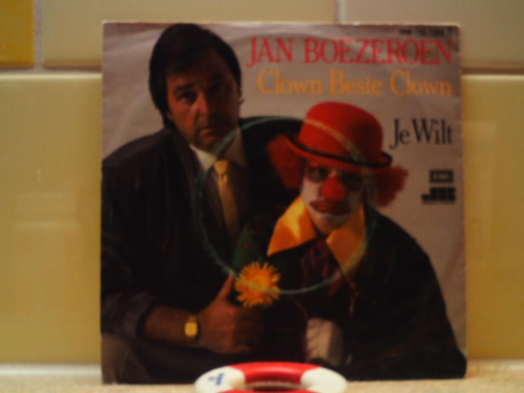 jan boezeroen - clown beste clown 13mrt, 7 inch, Single, Ophalen of Verzenden, Zo goed als nieuw