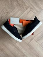 Santoni Instappers / Sneakers Blauw Velvet Maat 45 Nieuw!, Kleding | Heren, Schoenen, Ophalen of Verzenden, Nieuw, Blauw, Loafers