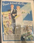 Vintage Palmolive Zeep Reclame - Daar komt de Bruid!, Ophalen, 1940 tot 1960, Gelopen, België en Luxemburg
