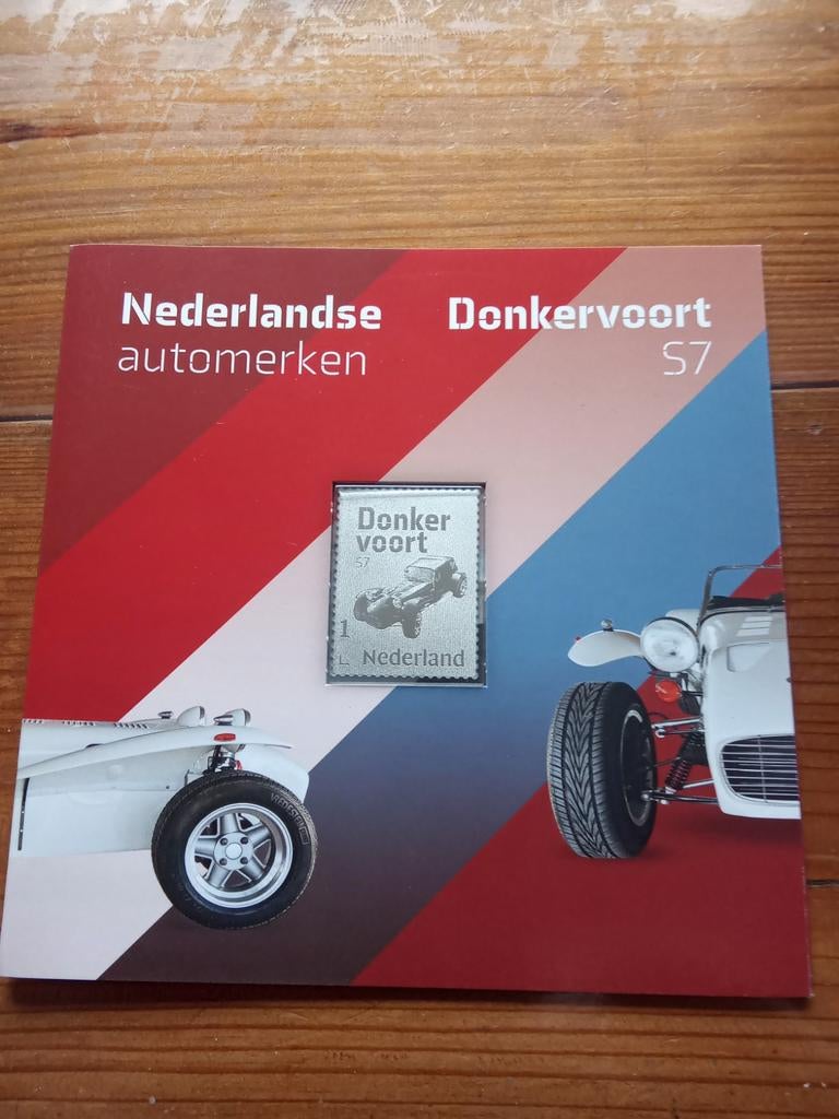 Donkervoort S7 Zilveren Postzegel, Ophalen of Verzenden, Nieuw, Auto's