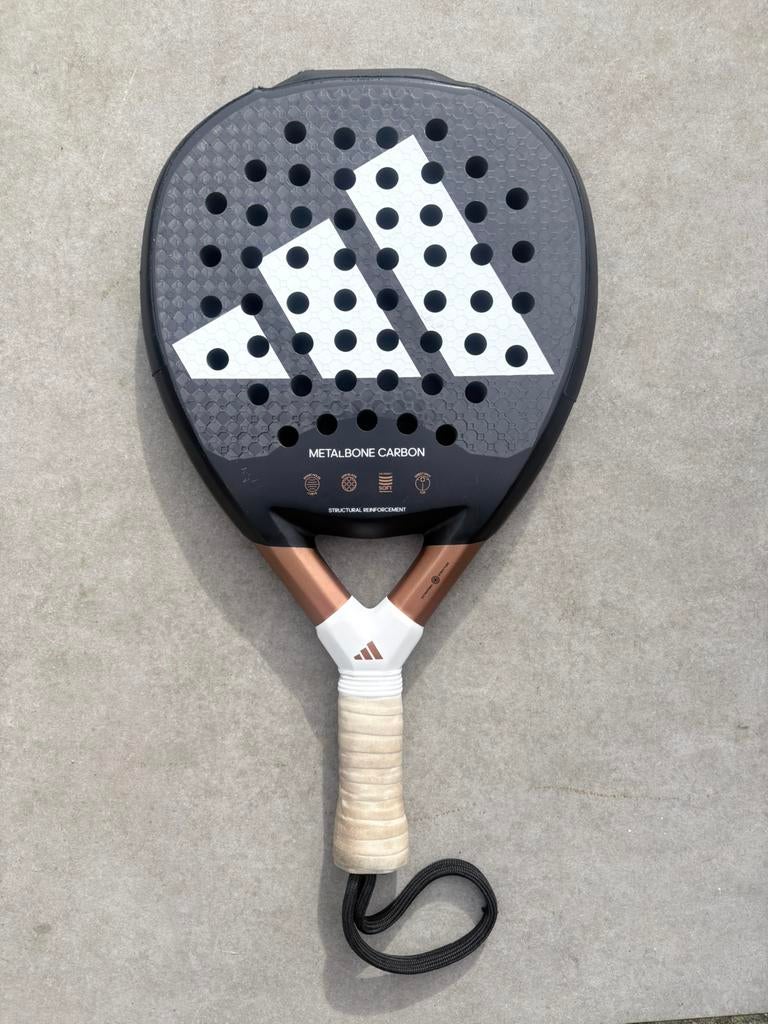Adidas matalbone carbon 3.3, Sport en Fitness, Padel, Ophalen of Verzenden, Gebruikt