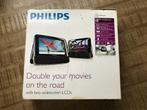 DVD-speler met twee schermen voor in auto, Philips, Gebruikt, Draagbaar, Ophalen