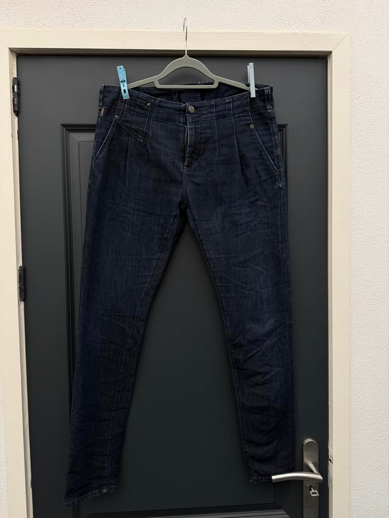 Citizens of Humanity jeans met plooien, Kleding | Dames, Spijkerbroeken en Jeans, Ophalen of Verzenden, Zo goed als nieuw, Blauw