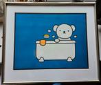 Gesigneerde Dick Bruna Prent - Beer in Bad (nr. 46/200), Ophalen