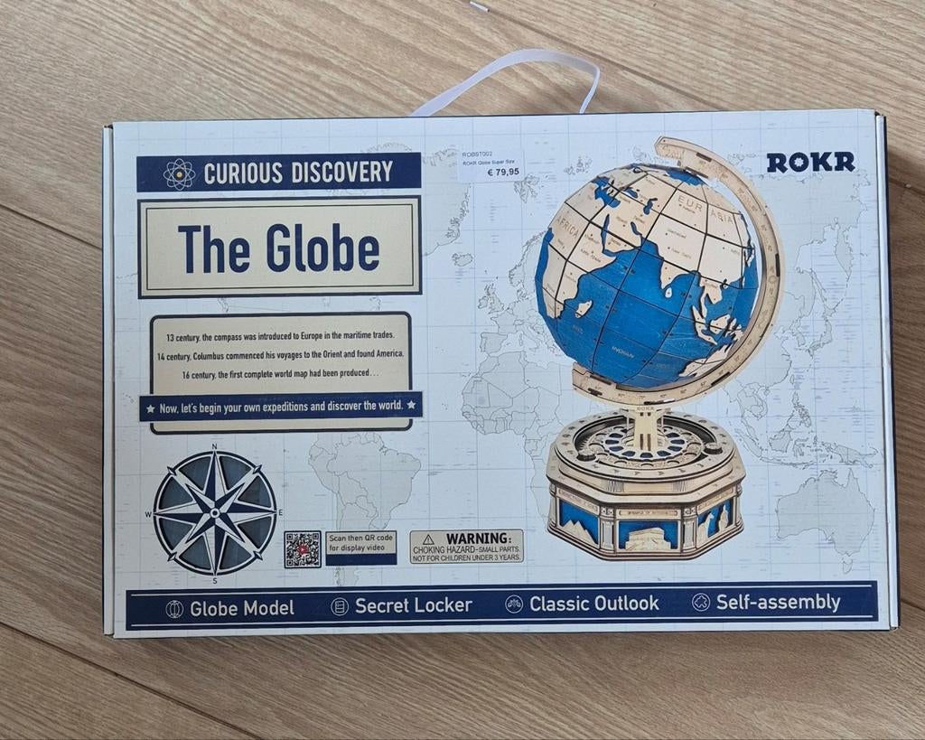 ROKR ST002 The Globe modelbouw, Overige merken, Nieuw, Ophalen of Verzenden, Groter dan 1:32