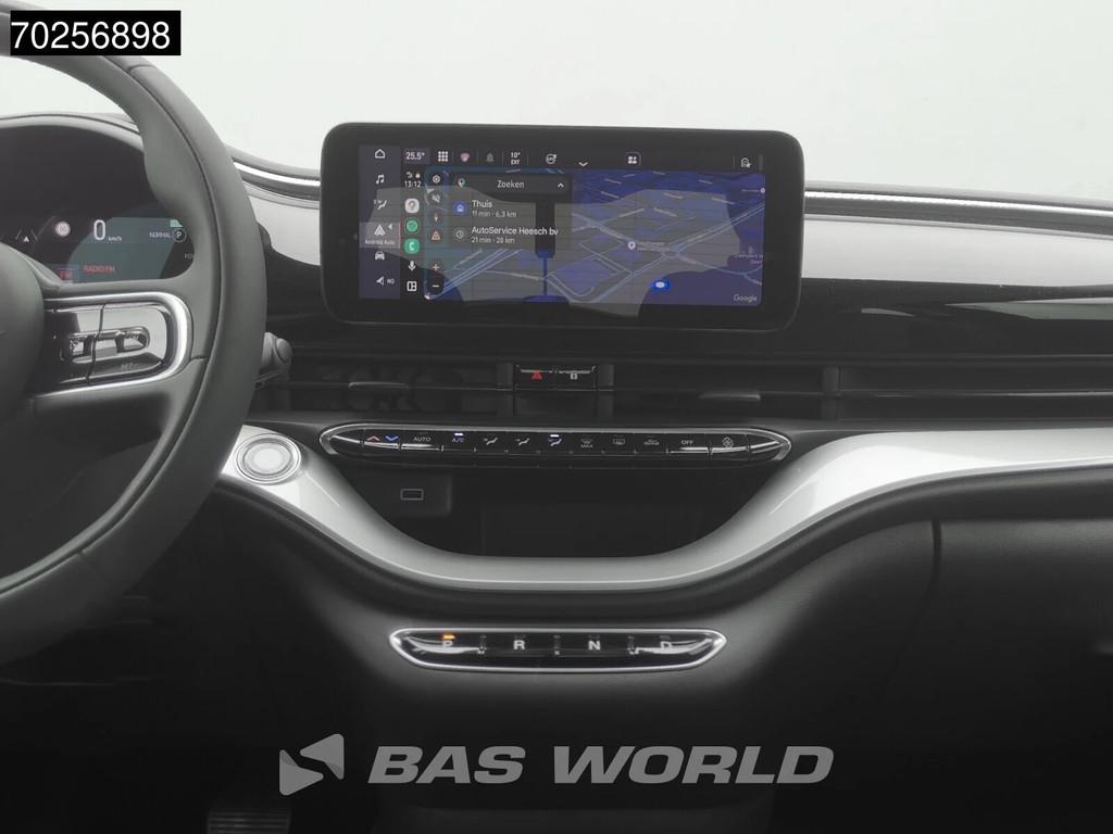 Fiat 500e Icone Limousine Elektrisch 42kWh 315km WLTP Airco, Auto's, Fiat, Parkeersensor, Stof, 4 stoelen, Zwart