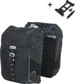 ZGAN Basil Miles dubbele fietstas MIK, 34L incl adapterplaat, Ophalen, Zo goed als nieuw, Basil