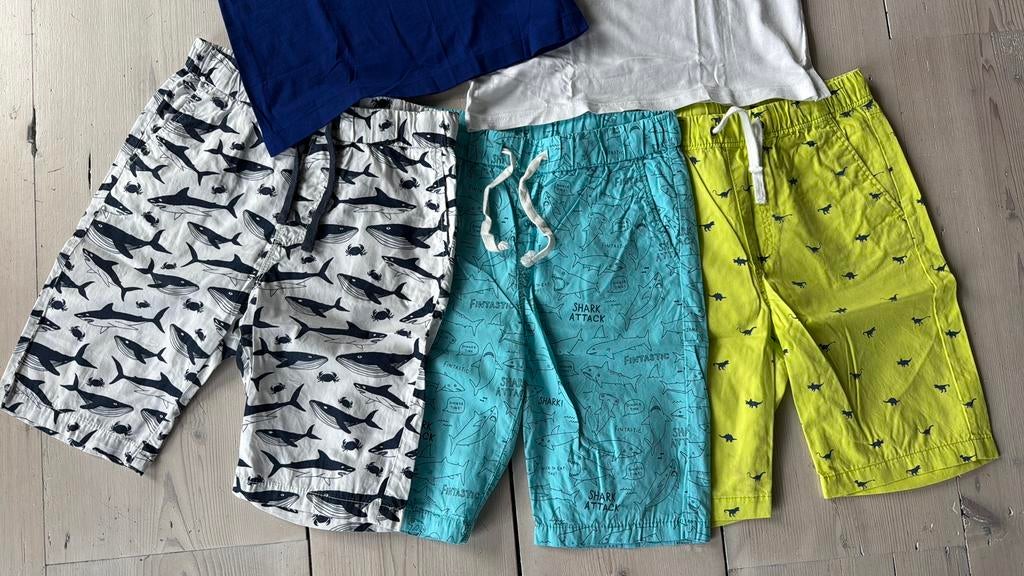 Gave set van drie H&M shorts/korte broeken size 140, Broek, H&M, Ophalen of Verzenden, Zo goed als nieuw