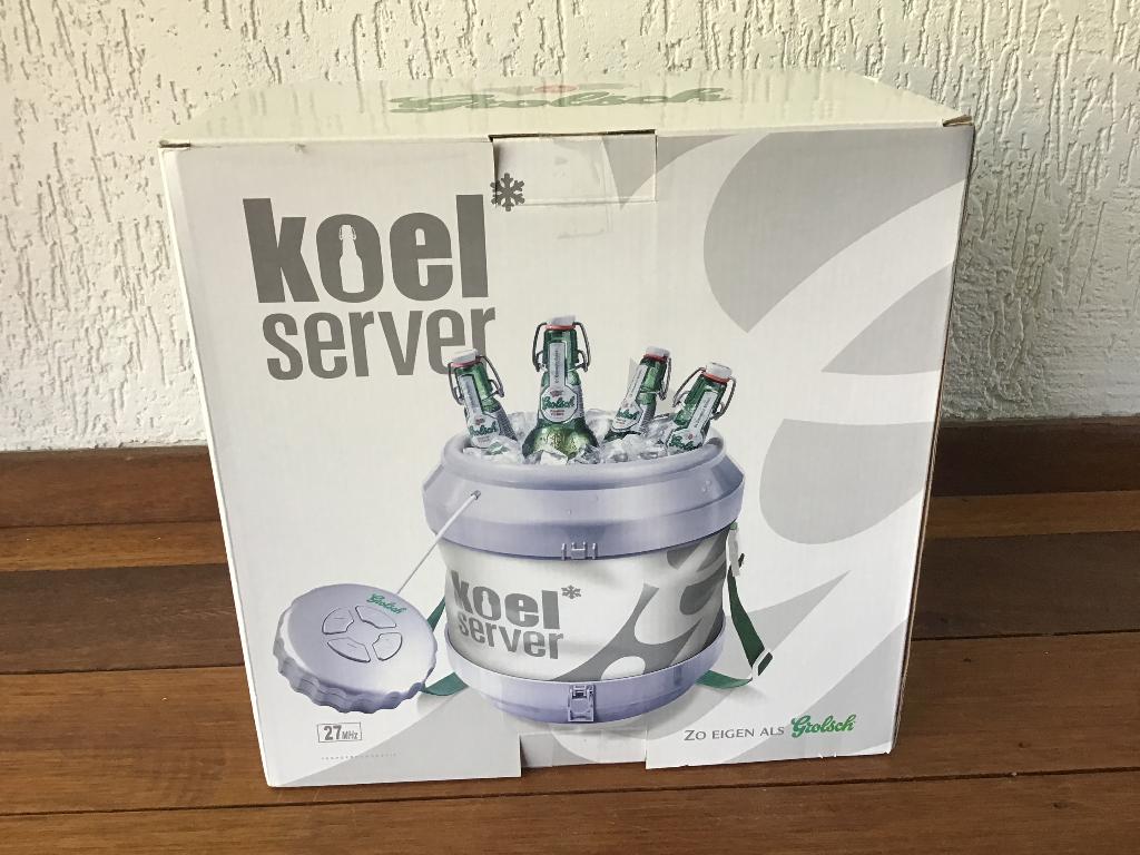 Grolsch koelserver, Ophalen of Verzenden, Nieuw, Overige typen, Grolsch