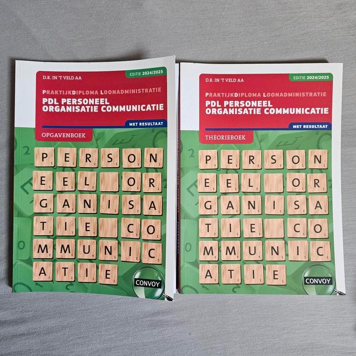 PDL Personeel Organisatie Communicatie (2024/2025), Boeken, Studieboeken en Cursussen, Zo goed als nieuw, MBO, Gamma, Ophalen of Verzenden