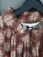 Blouse top mouwloos nieuw Xandres bruin  met kleuren 38, Ophalen of Verzenden, Nieuw, Bruin
