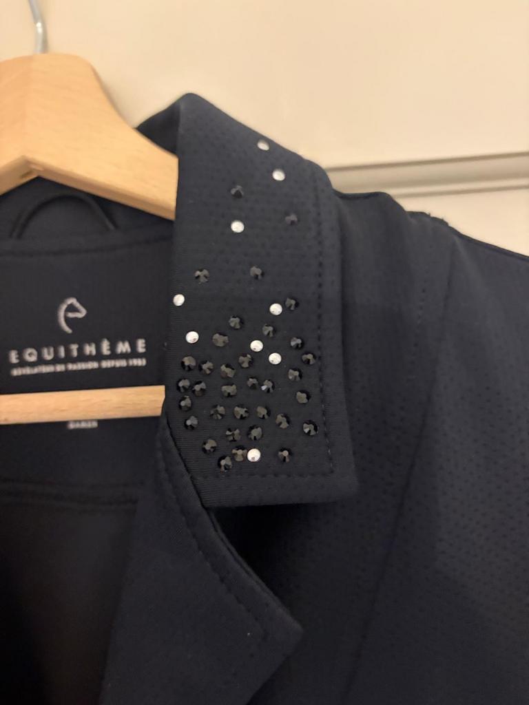 Wedstrijdjasje zwart met subliele bling maat S, Ophalen of Verzenden, Dames, Bovenkleding, Springen