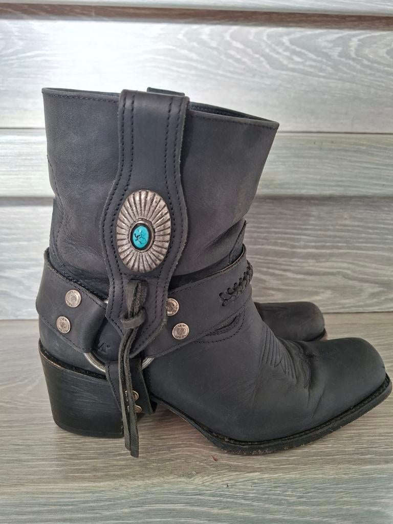 Sendra laarzen maat 38, Sendra, Zwart, Lage of Enkellaarzen, Ophalen of Verzenden
