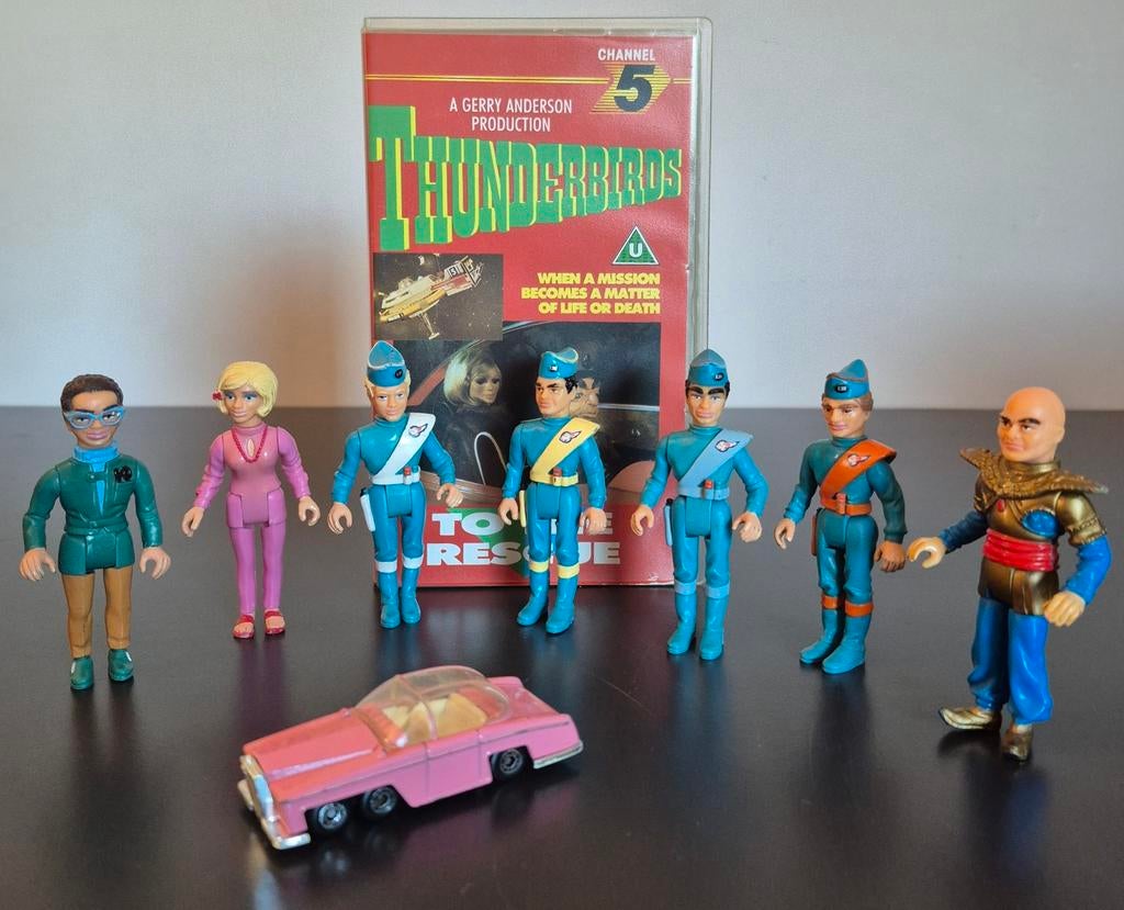 Thunderbirds Matchbox Actiefiguren, Rolls-Royce, Verzenden, Zo goed als nieuw